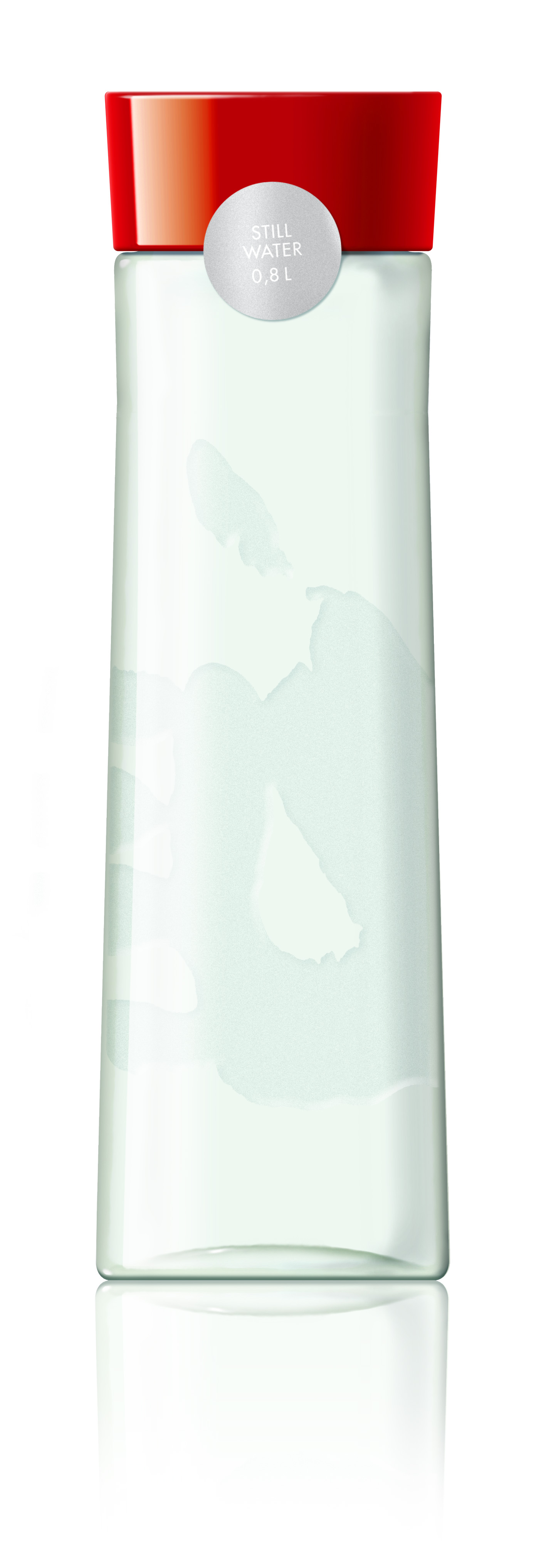 Scandic's own designed water bottle